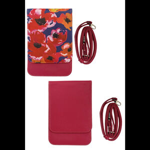 Caseable 2-pack Crossbody Phone Bags Protection Pink/Poppy